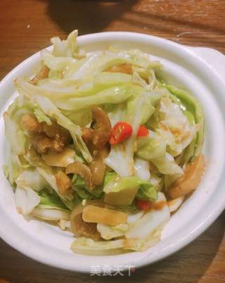 炒白菜的做法