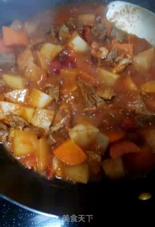 番茄????牛腩????的做法