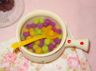 彩色小汤圆的做法