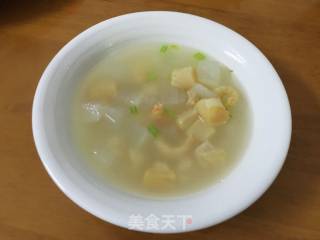 干贝虾米萝卜汤的做法