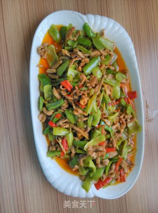 青椒炒肉的做法