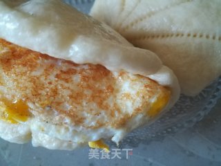荷叶饼煎蛋的做法