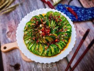 #吉祥年夜菜#青龙送福~蓑衣黄瓜的做法