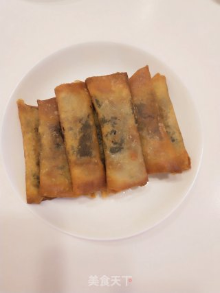 豆沙春卷