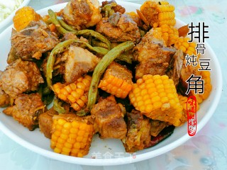排骨炖豆角的做法