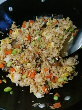 腊肠炒饭