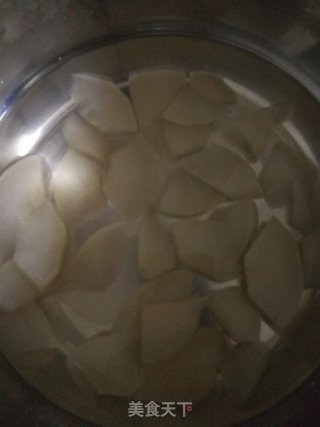 冰糖雪梨饮的做法