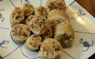 潮汕猪肠糯米的做法