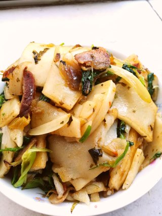 滇式炒饵块的做法