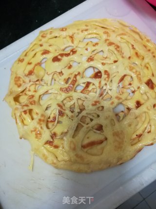 镂空蛋饼的做法