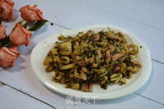 咸菜冬笋炒肉丝的做法