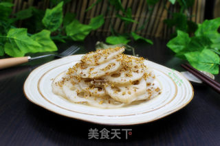 桂花莲藕片的做法