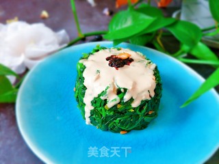 酱汁菠菜的做法