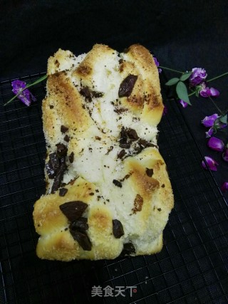 炼乳椰蓉巧克力土司的做法