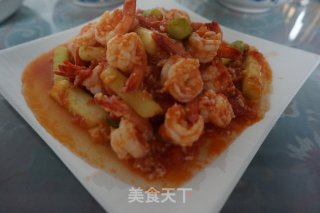 芦笋炒虾仁的做法