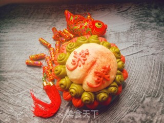 吉祥双寿桃的做法
