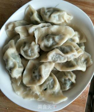 荠荠菜饺子的做法