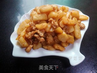 肉末荸荠的做法