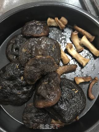 干煎香菇的做法