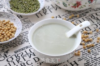 蜂蜜黄豆绿豆豆浆的做法