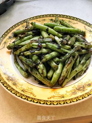 干煸豆角（橄榄菜版）的做法