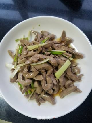 凉拌猪腰的做法