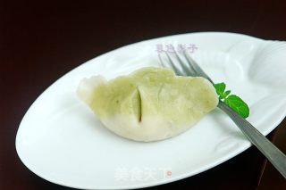 菜汁饺子的做法
