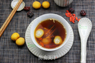 枸杞桂圆红糖茶的做法