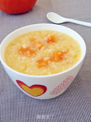 南瓜双米粥的做法
