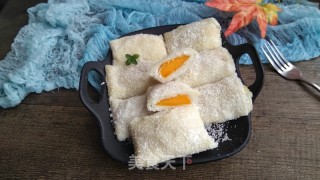 芒果糯米糍的做法