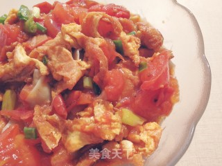 西红柿鸡蛋干拌面的做法