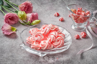 玫瑰花蛋白糖的做法
