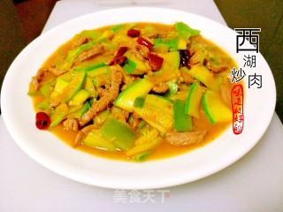西葫炒肉的做法