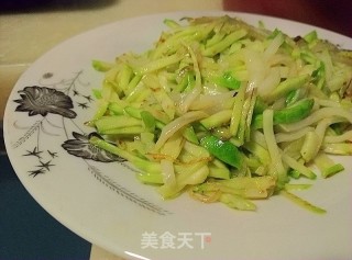 炝炒青菜头的做法