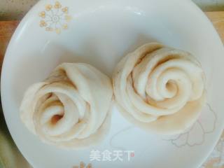 #花样美食#玫瑰花卷的做法