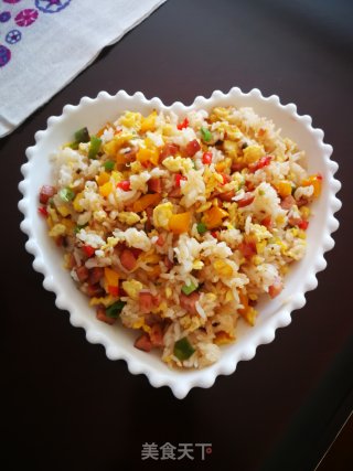 #花样美食#～什锦炒饭的做法