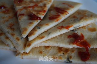 奇亚籽海苔虾米煎饼的做法