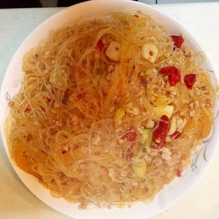 肉末粉丝的做法
