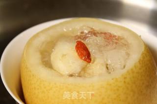 冰糖雪梨燕窝，祛痰润肺，祛斑美容~口感爽滑香糯