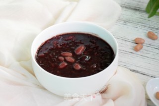 红豆黑米粥的做法