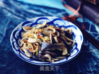白菜炒平菇的做法