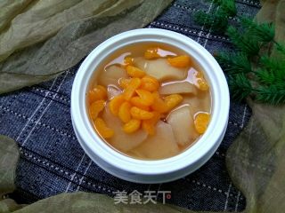 砂糖桔雪梨汤的做法