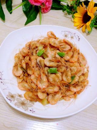 蚝油小海虾的做法
