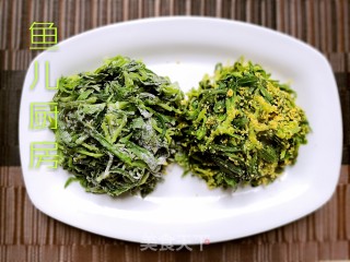 金银面条菜──“鱼儿厨房”私房菜的做法