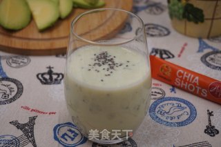 奇亚籽牛油果香蕉奶昔的做法