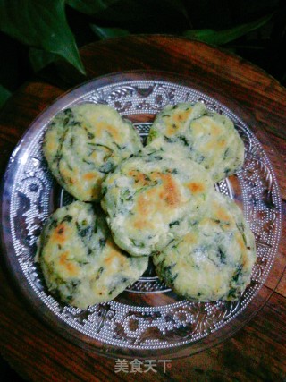春季野菜#火草饼#的做法