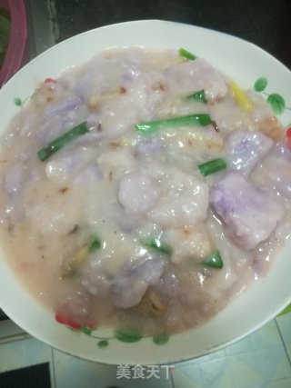 焖紫山药的做法