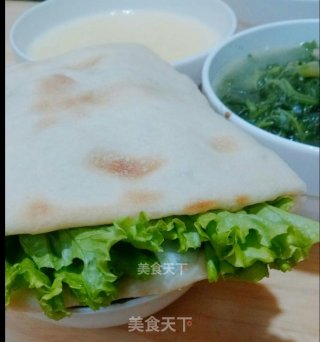五香里脊肉烤饼的做法