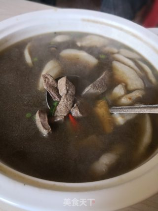 猪肝肉汤的做法