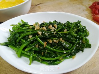 蒜蓉油菜心的做法